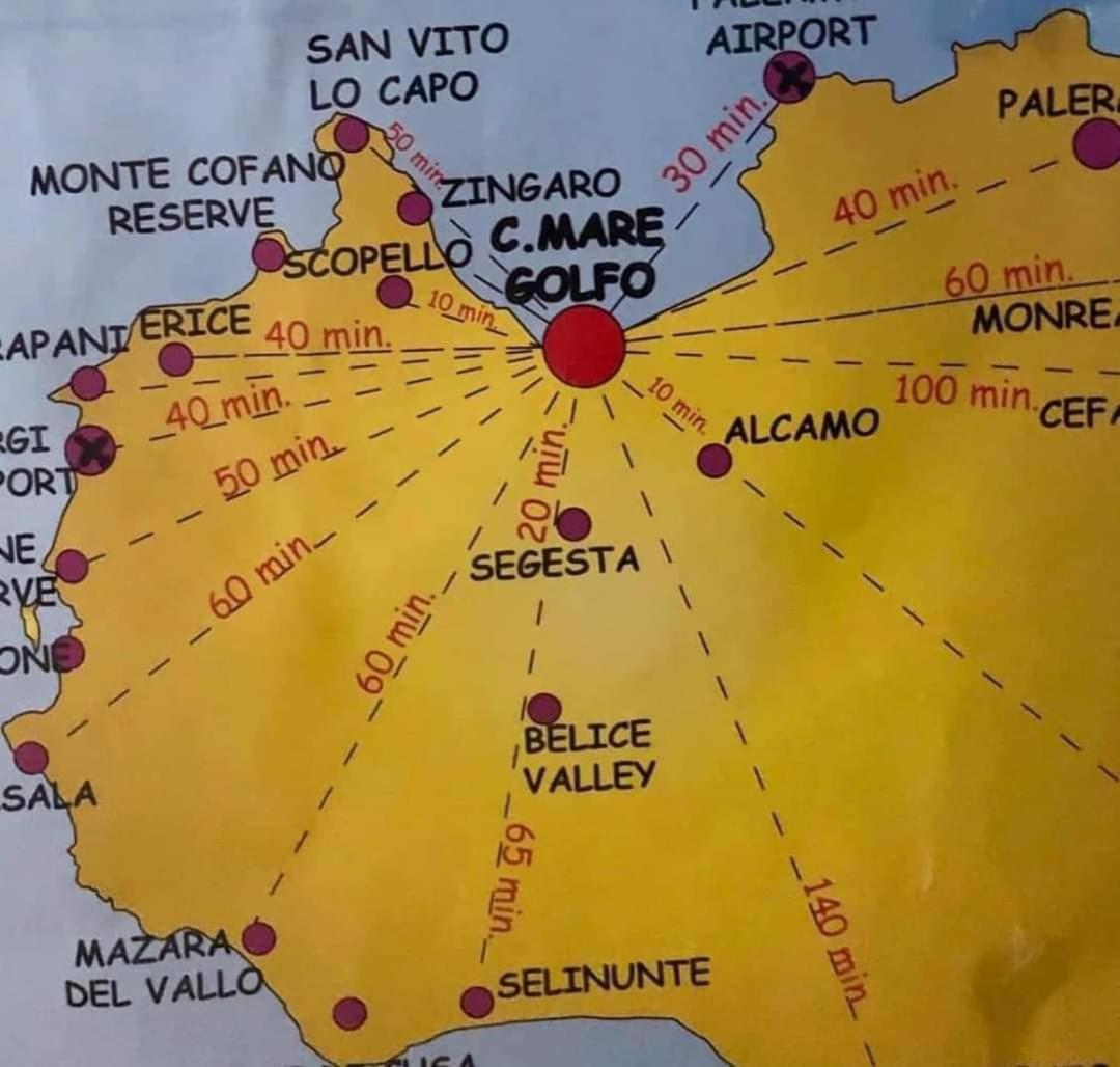 Golden House Apartment Castellammare del Golfo Luaran gambar