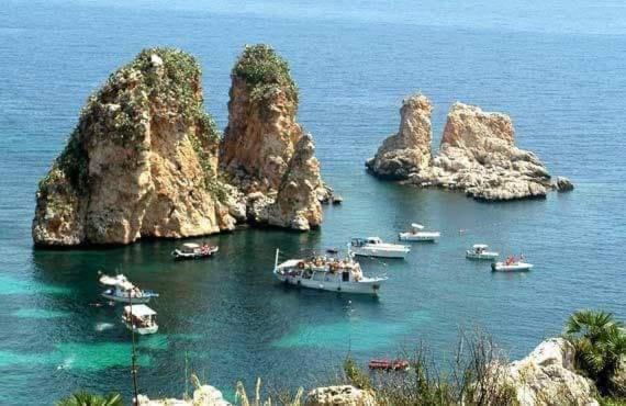 Golden House Apartment Castellammare del Golfo Luaran gambar
